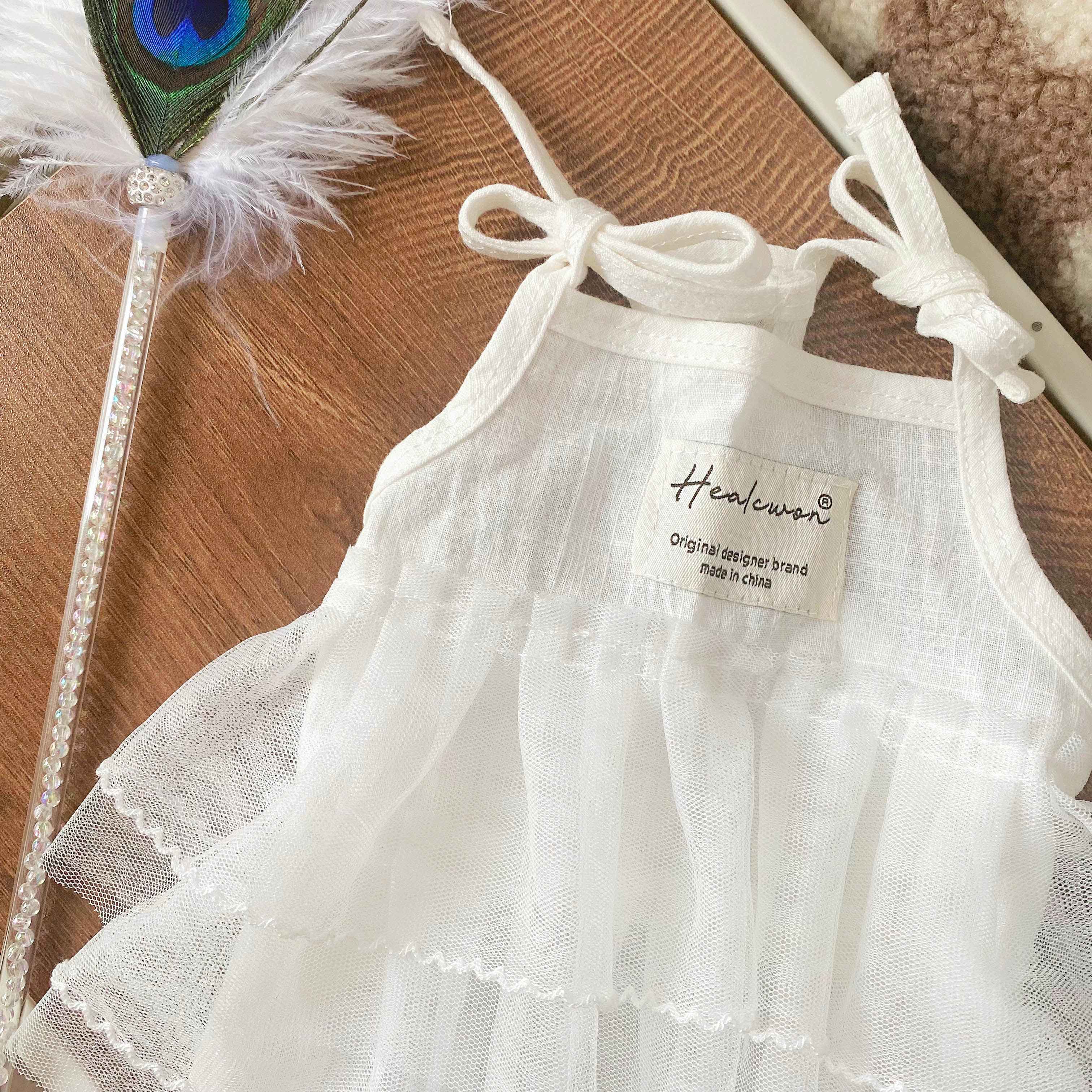 White Cat Dress
