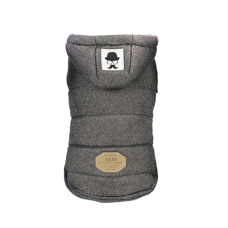 Winter Thick Clothes for Cats - Gray / S - Clothes for cats