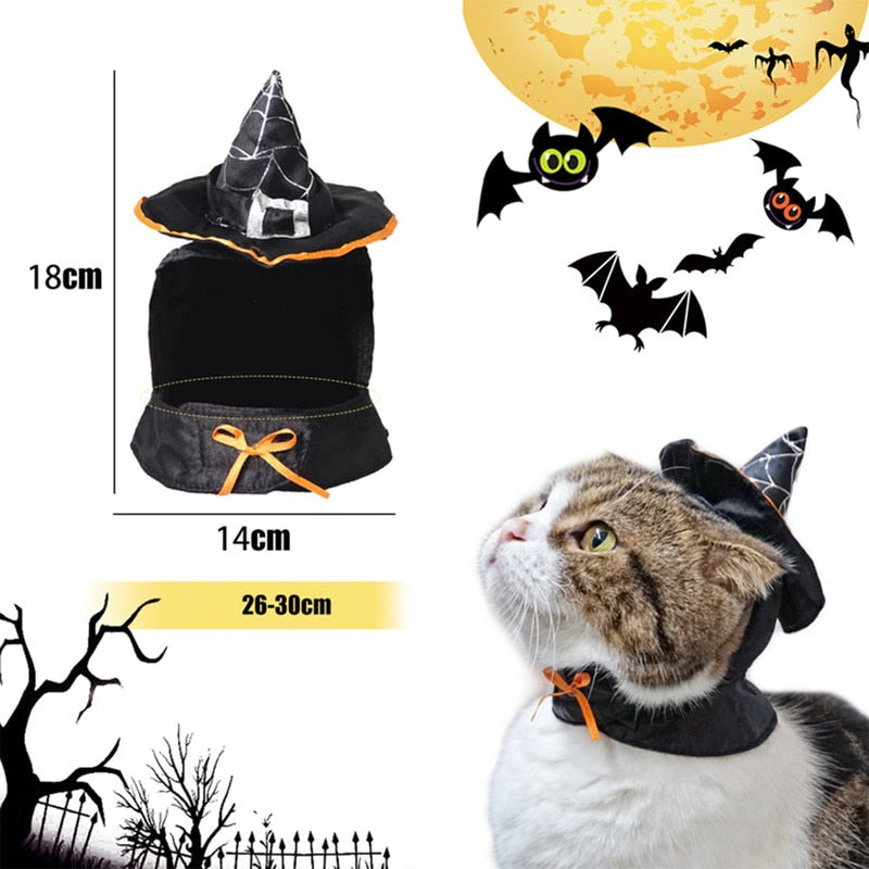 Witch Hat for Cat - Hat for Cats
