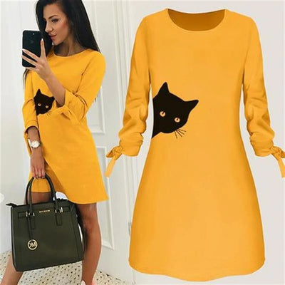 cat-dress-for-women