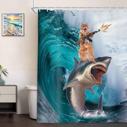 Cat Shower Curtain