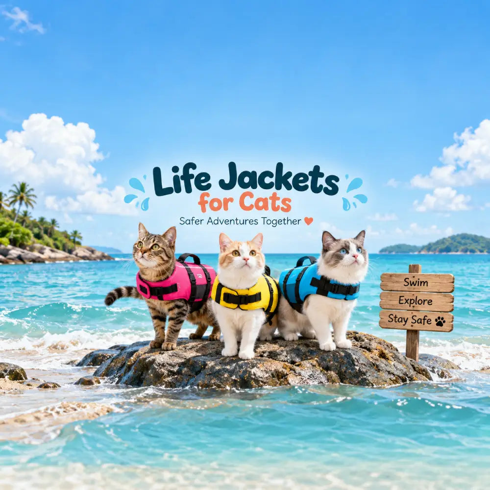 cat life jacket collection