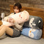 Giant Cat Plush Body Pillow, Dinosaur, Pig, Bunny, Bear and More