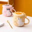 Tasse de chat de minuit