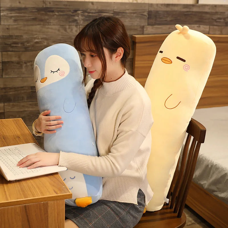 Giant Cat Plush Body Pillow, Dinosaur, Pig, Bunny, Bear and More