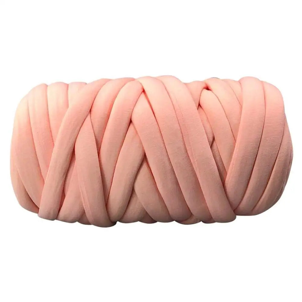 Super Chunky Cotton Tube Yarn for Arm Knitting, 1 kg