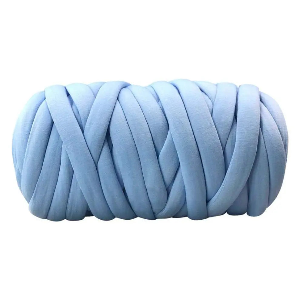 Super Chunky Cotton Tube Yarn for Arm Knitting, 1 kg