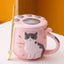 Tasse de chat de minuit