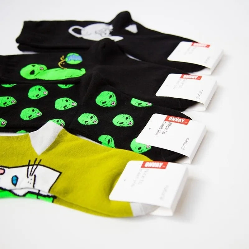 Chaussettes fesses de chat