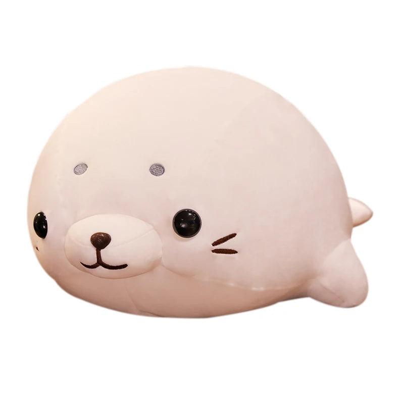 Lying Seal Plush Toy Pillow, 50 or 60 cm Stuffed Animal