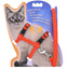 Adjustable Nylon Cat Harness and Leash Set in 5 Colors, Kitten and Small Cat Size