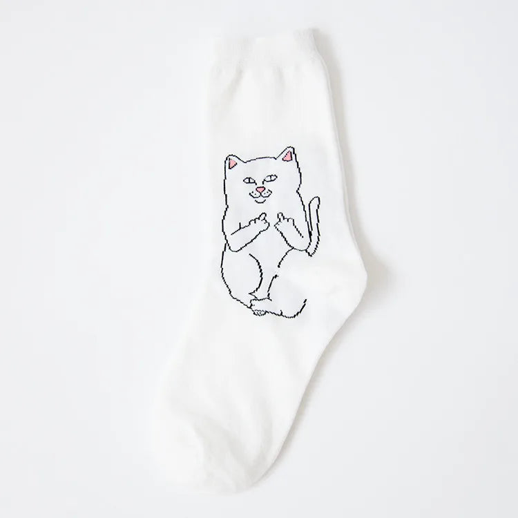 Chaussettes fesses de chat