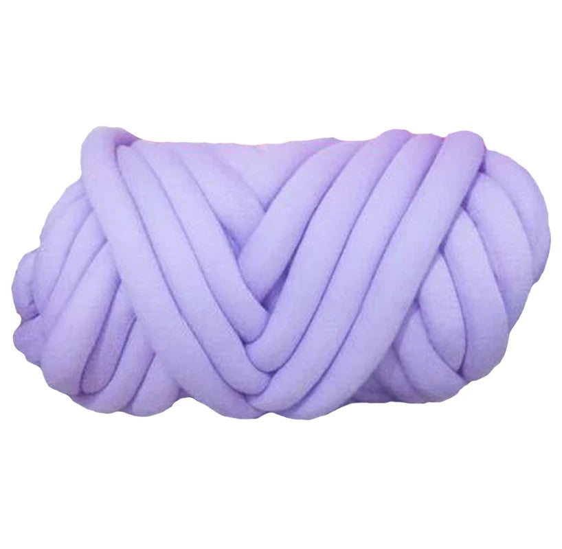 Super Chunky Cotton Tube Yarn for Arm Knitting, 1 kg