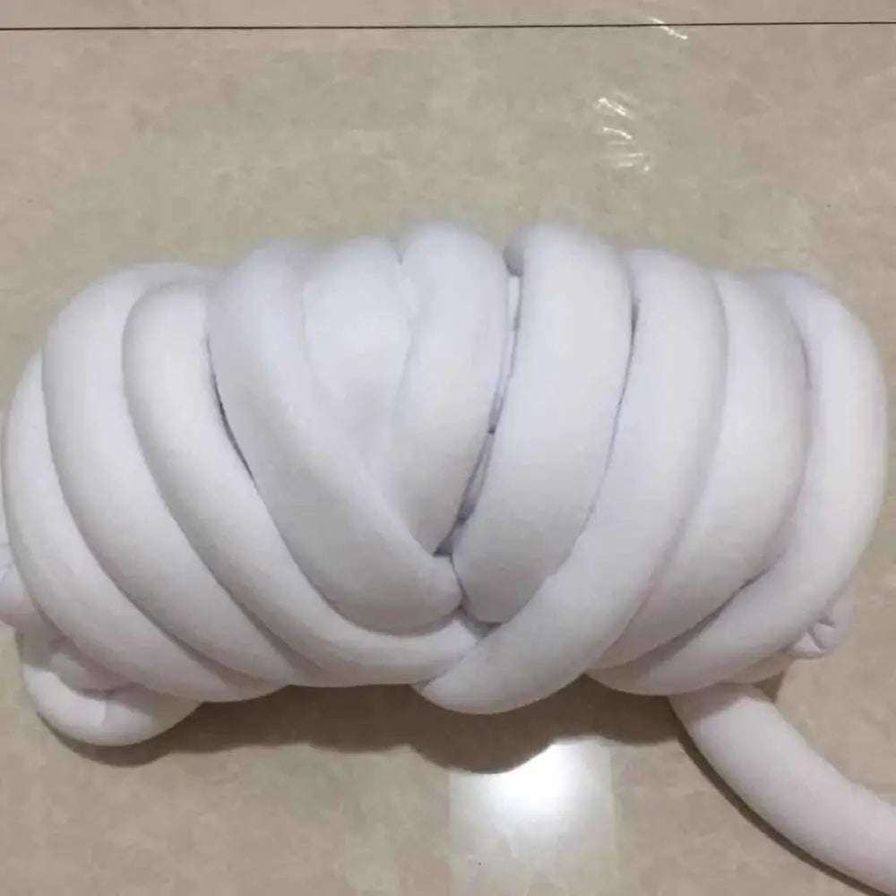 Super Chunky Cotton Tube Yarn for Arm Knitting, 1 kg