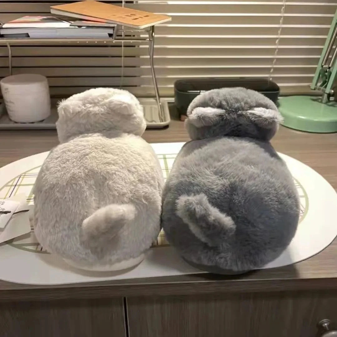 Hug Cat Slippers for Women, Cute Plush Winter House Shoes