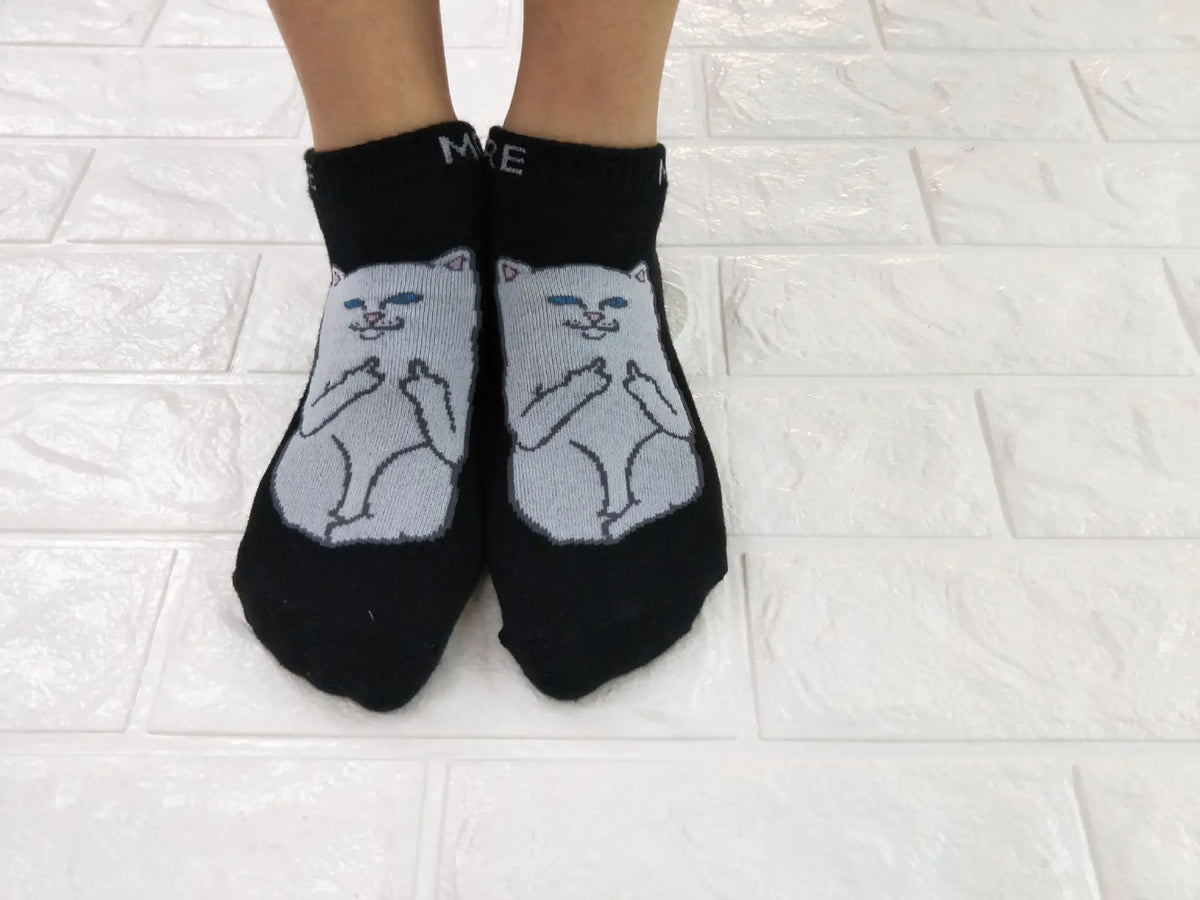 Chaussettes fesses de chat