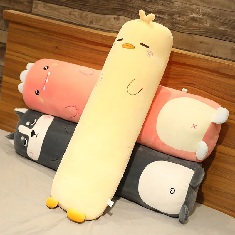 Giant Cat Plush Body Pillow, Dinosaur, Pig, Bunny, Bear and More