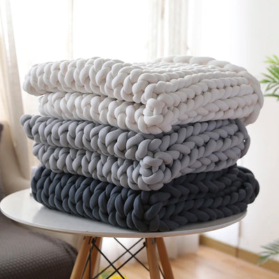 Super Chunky Cotton Tube Yarn for Arm Knitting, 1 kg