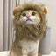 Lion Mane Wig for Cats, Funny Photo Prop for Social Media and Holiday Cards