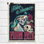Tattoo Cats Canvas Print, Vintage Tattoo Parlor Cat Wall Art