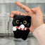Black Cat Plush Keychain Bag Charm for Cat Lovers