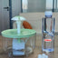 Clear Flower Cat Water Fountain, 1.5L USB Fountain With Adjustable Flow