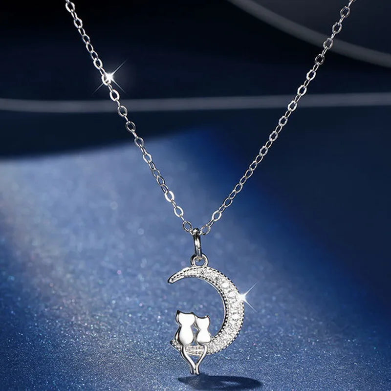 Collier Chat Diamant