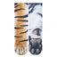 Funny 3D Cat Paw Socks, Printed Animal Paw Crew Socks