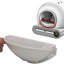 Raised Entrance Litter Guard for Self-Cleaning Litter Boxes, 65L Model