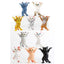 Hold Everything Cat Figures, Dancing Cat Pen and Earbud Holder