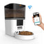 Automatic Cat Feeder With HD Camera and Two Stainless Steel Bowls, 4 L Capacity