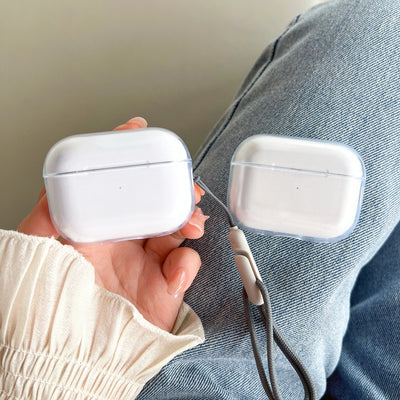 Schwarz-weiße Katzen-Airpod-Hülle