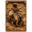 Retro Metal Tin Sign, 8 x 12 Inch Vintage Wall Plaque