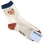 Cute Cartoon Bear Socks for Women, Cotton Blend Ankle Socks