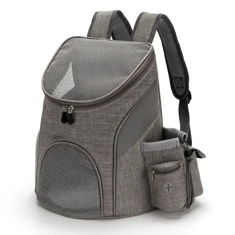 Mesh Cat Backpack Carrier for Kittens and Small Cats, S or L