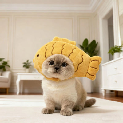Шапка мече за котки