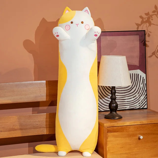 Giant Cat Plush Body Pillow, Dinosaur, Pig, Bunny, Bear and More