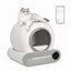 Smart Automatic Cat Litter Box – Self-Cleaning WiFi Litter Box with Odor Control, Weight Sensors & Large Waste Capacity