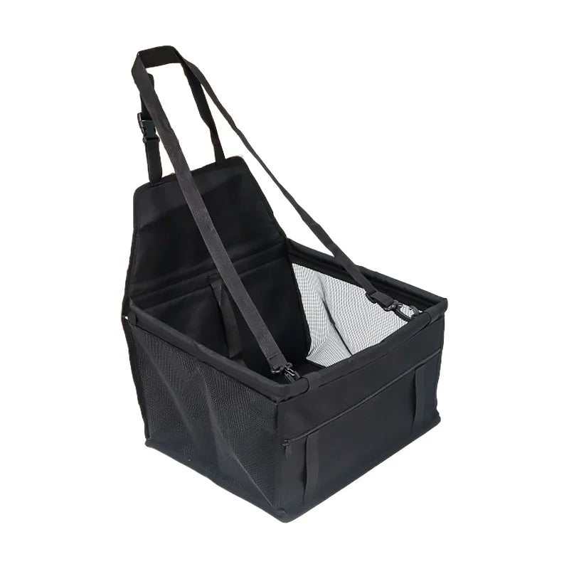 Cat Car Seat Cover with Foldable Hammock for Back Seat