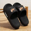 Lightweight EVA House Slippers, Flat Pull-On Home Slides