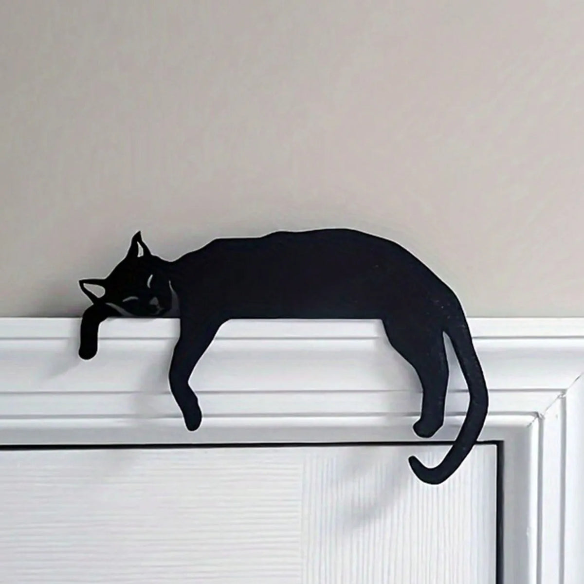 Nachtlicht der schwarzen Katze