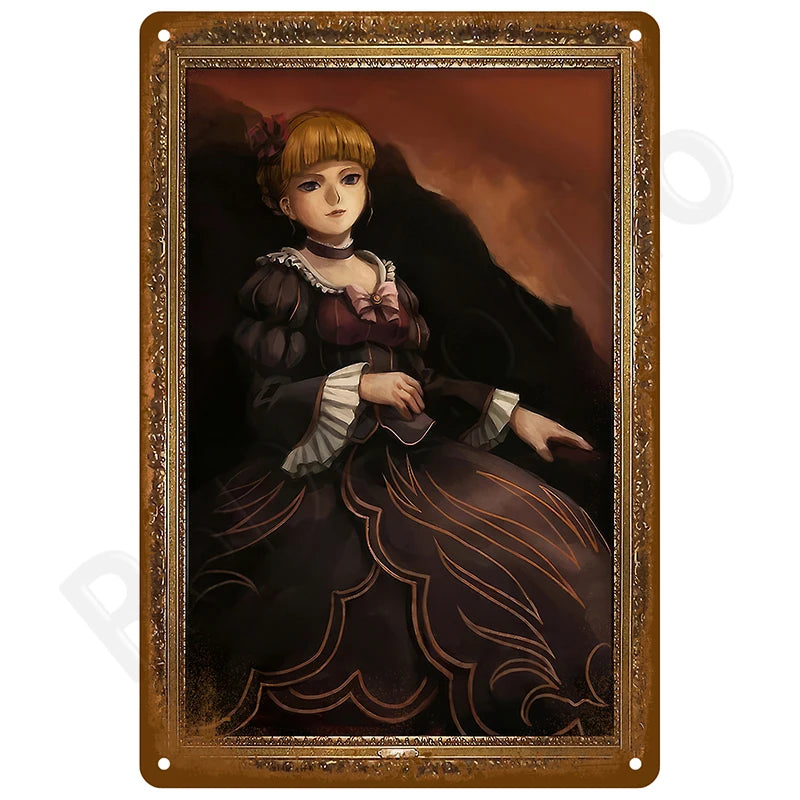 Retro Metal Tin Sign, 8 x 12 Inch Vintage Wall Plaque