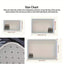 Cute Kitten Doormat with Foam Cushion and Dotted Grip Backing