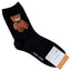 Cute Cartoon Bear Socks for Women, Cotton Blend Ankle Socks