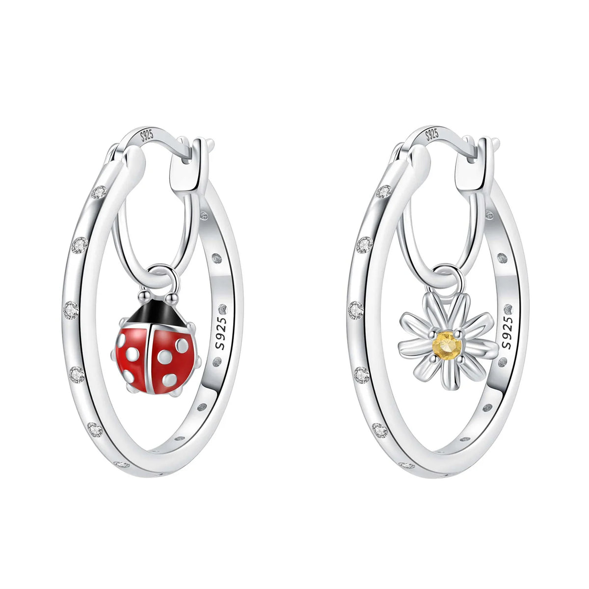 Cat Hoop Earrings for Women Fashion Fine Jewelry Birthday Party Gifts