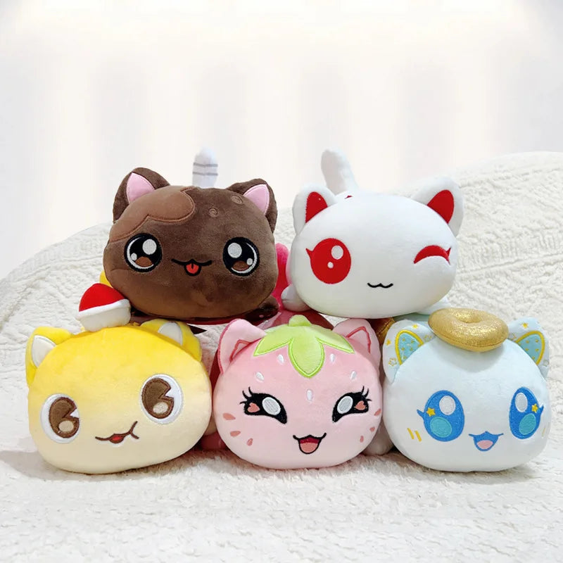 Unicorn and Mermaid Cat Plush, Aphmau-Inspired Fantasy Cushion