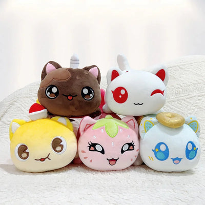 Unicorn and Mermaid Cat Plush, Aphmau-Inspired Fantasy Cushion