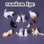 Realistic Mini Kitten Figurines, Funny Cat Poses Resin Ornaments