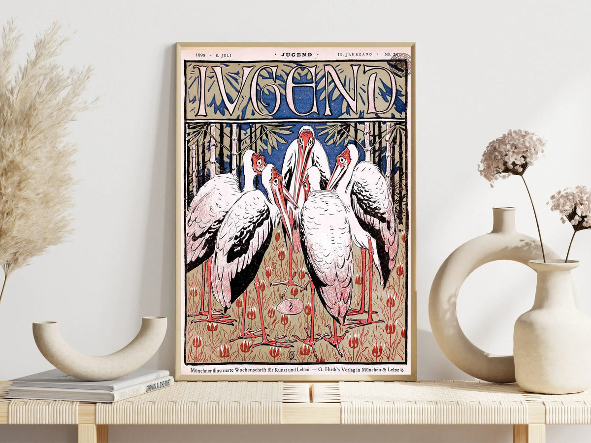 Vintage Paris Black Cat Poster Series, 1930s Style Canvas