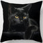 Oreiller chat noir